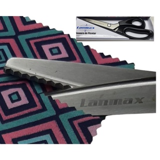 Tesoura De Picotar Zig Zag  Profissional  papel tecido EVA escola escritório papelaria artesanato em Oferta na Shopee