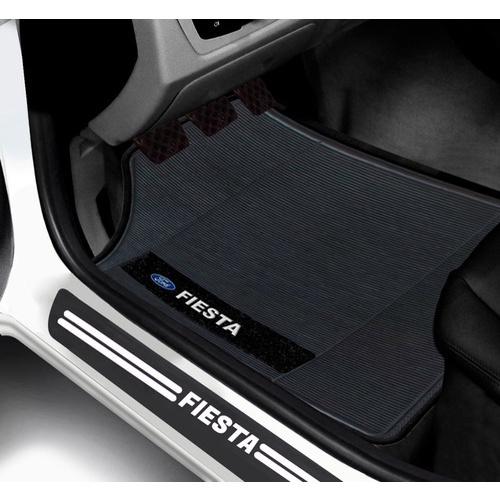 Kit Tapete E Soleira De Porta Ford Fiesta Universal Carro personalizado em Oferta na Shopee
