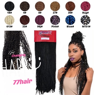 Cabelo Kanekalon Miojinho Micro Zizi Original Pacotão Crochet Braid
