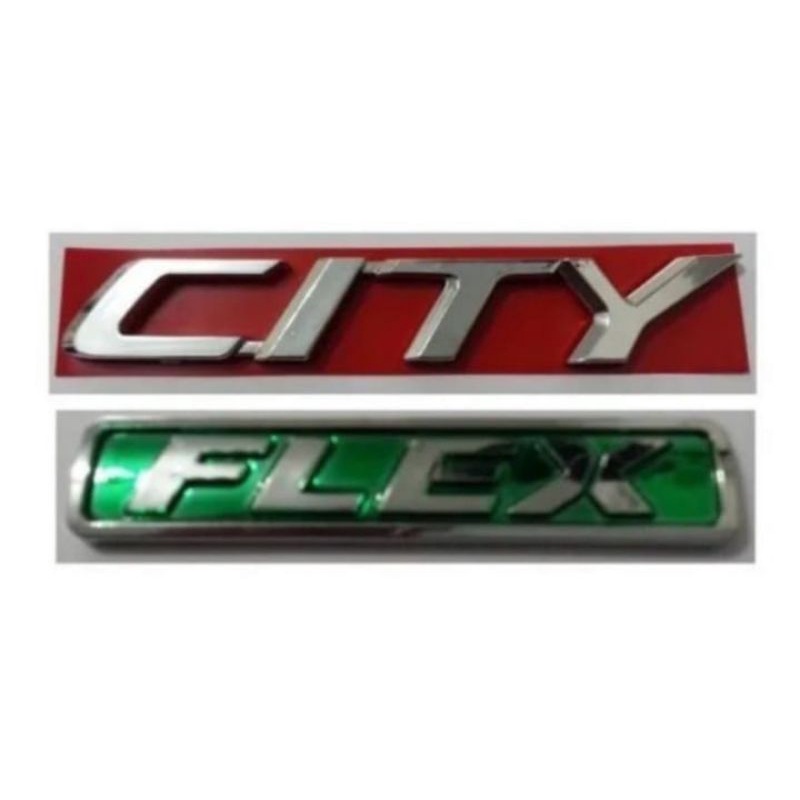emblema letreiro city flex porta-mala Honda ano  modelo 2009 até 2014