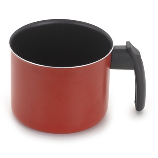 Fervedor Leiteira Antiaderente 14cm Vermelho 1,7 Litros
