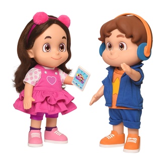 kit Boneca Maria Clara mecanizada e Boneco JP mecanizado originais Babybrink em Oferta na Shopee