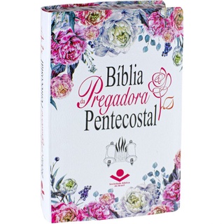 Bíblia Da Pregadora Pentecostal - média feminina Lateral Florida