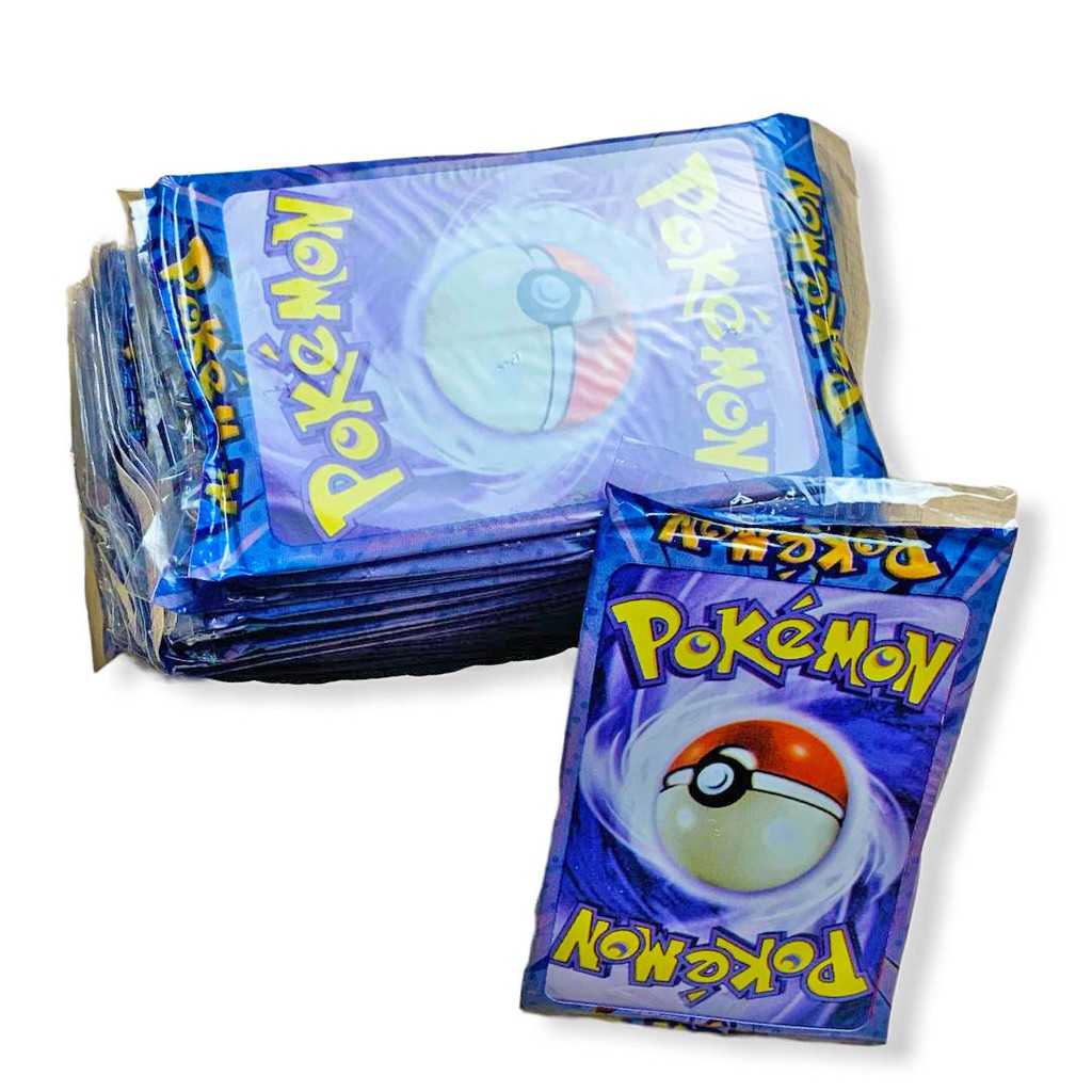 Kit Cartinhas Pokemon =60pctes Cards Bater Bafo Pokemon em Promoção na  Americanas