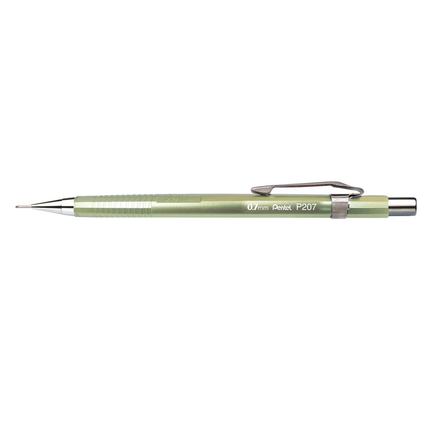 Lapiseira Pentel Sharp P207 Verde Metálica