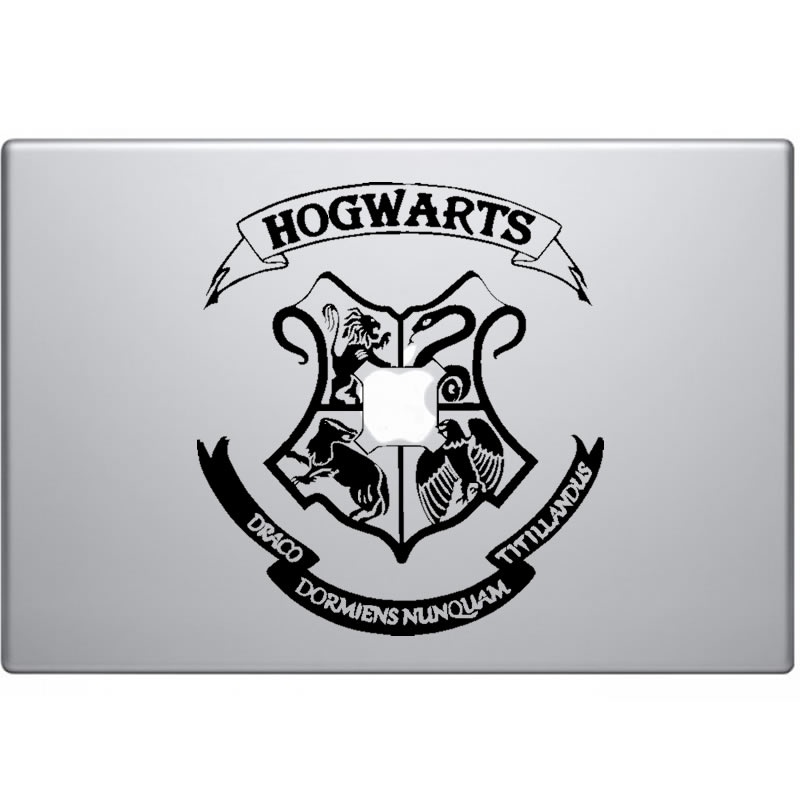 Skin Adesivo Harry hogwarts decoração pc notebook Potter