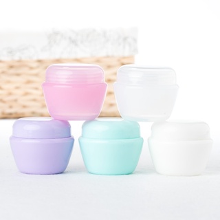【6 pacotes】Creme Cosméticos De Alta Qualidade Para Cuidados Com A Pele Sub-Engarrafamento Garrafa Pequena De Plástico Vazio Amostra