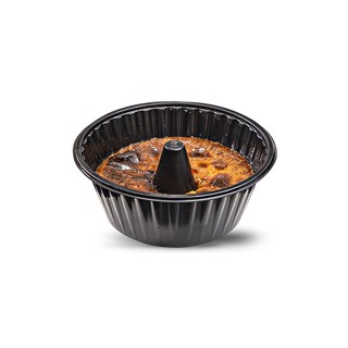 5  Forma Para Pudim Forneável forma bolo Forneável 1.500ml G232 C/ Tampa. galvanotek (22x9,6cm) em Oferta na Shopee