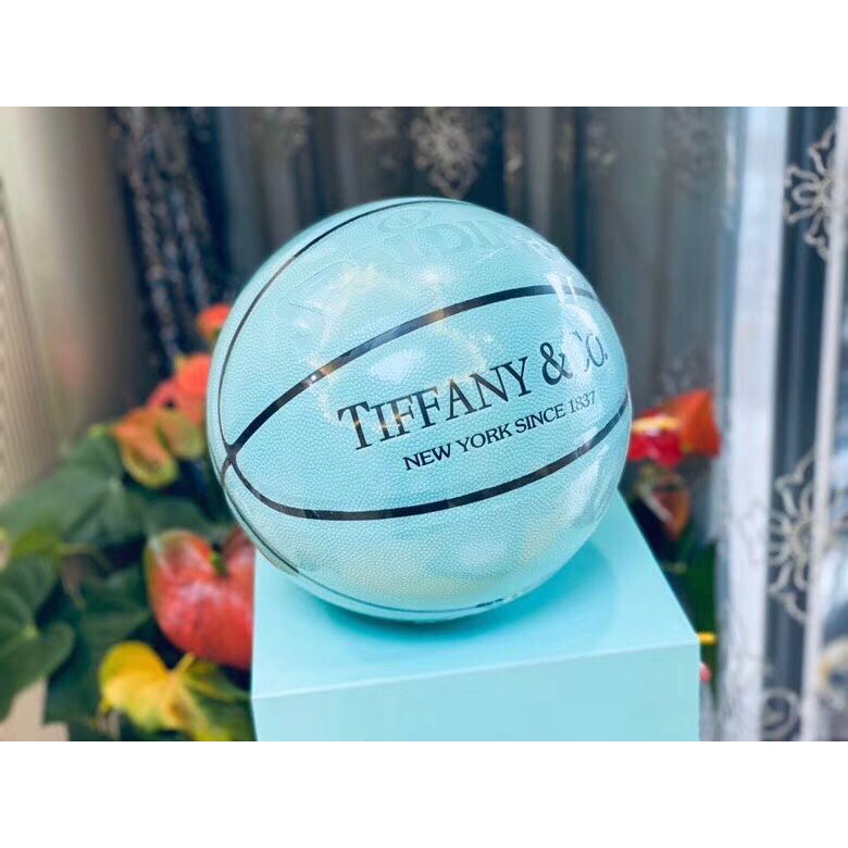 Bola De Basquetebol Oficial Spalding Tiffany Tamanho 7 De Couro PU Interior/Exterior Masculino Adulto