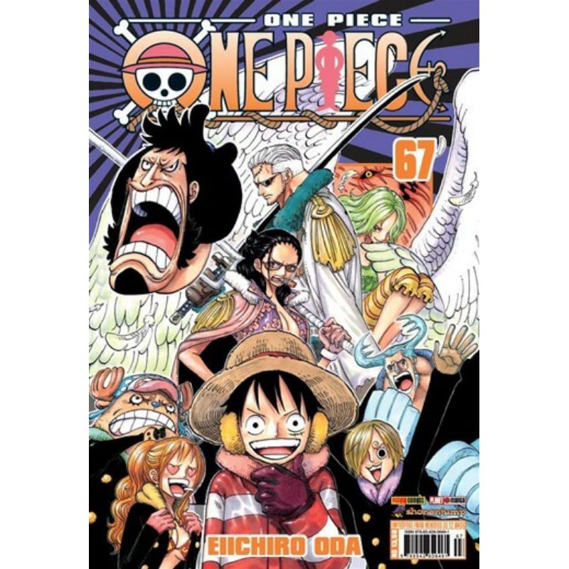 One Piece Manga Volume 67 Shopee Brasil