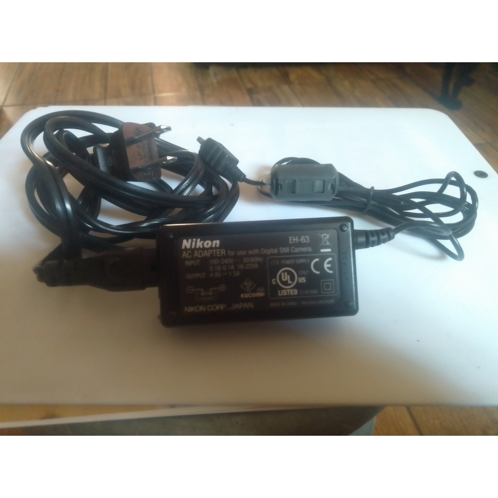 Nikon AC Adapter EH-63 | Shopee Brasil