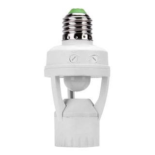 Soquete Lâmpada Bocal E27 com Sensor De Movimento 360º Presença para Lâmpada Bivolt
