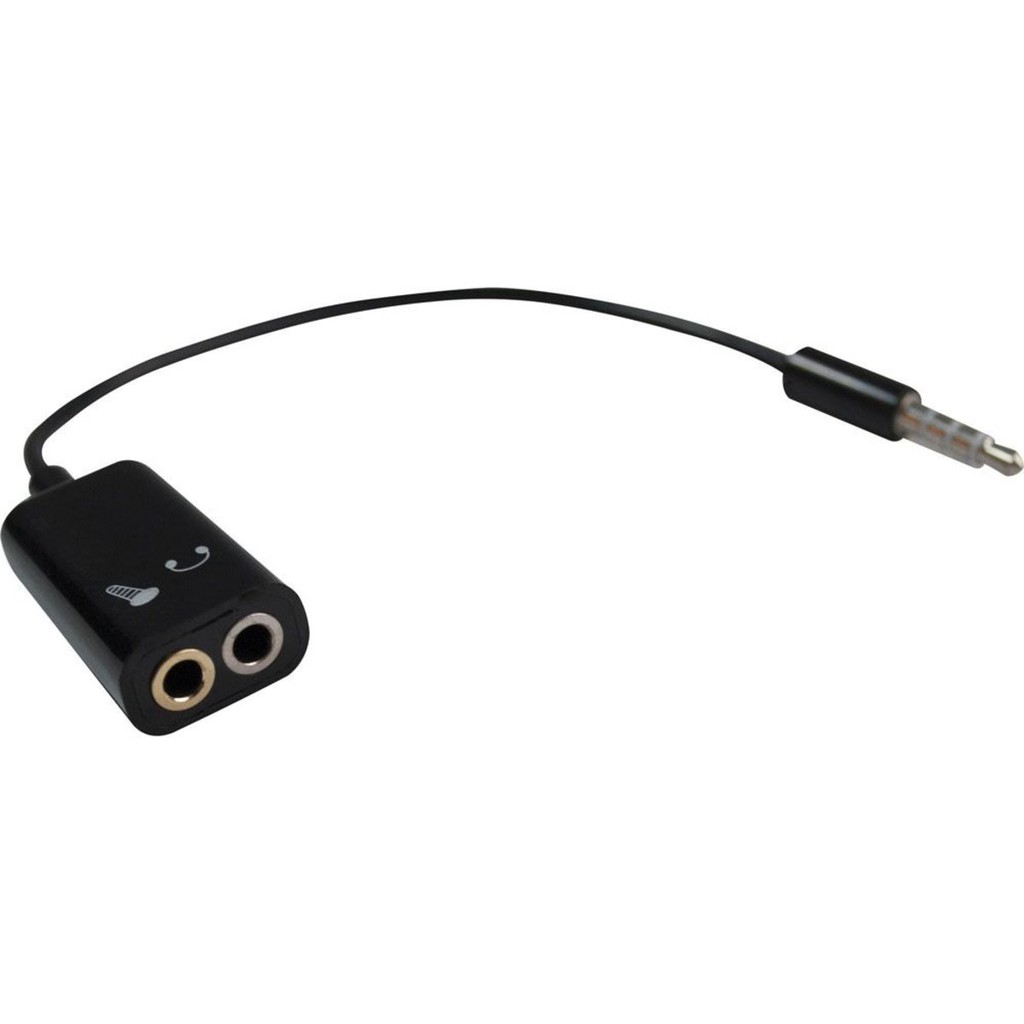 PLUG P2 P3 4C M TRRS 3.5MM OMTP + 2 P2 FÊMEA FONE MIC