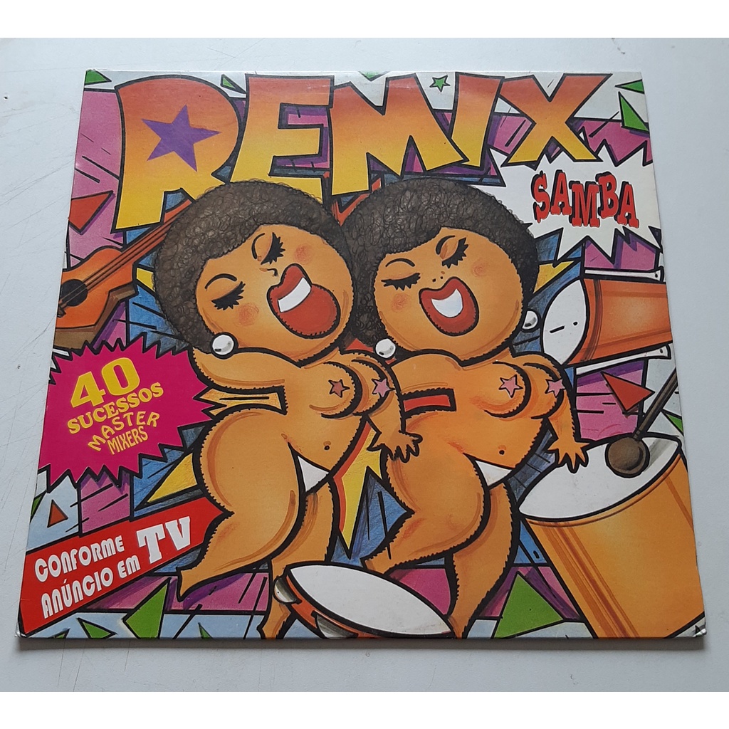 Lp Remix Samba - 40 Sucessos Master Mixers