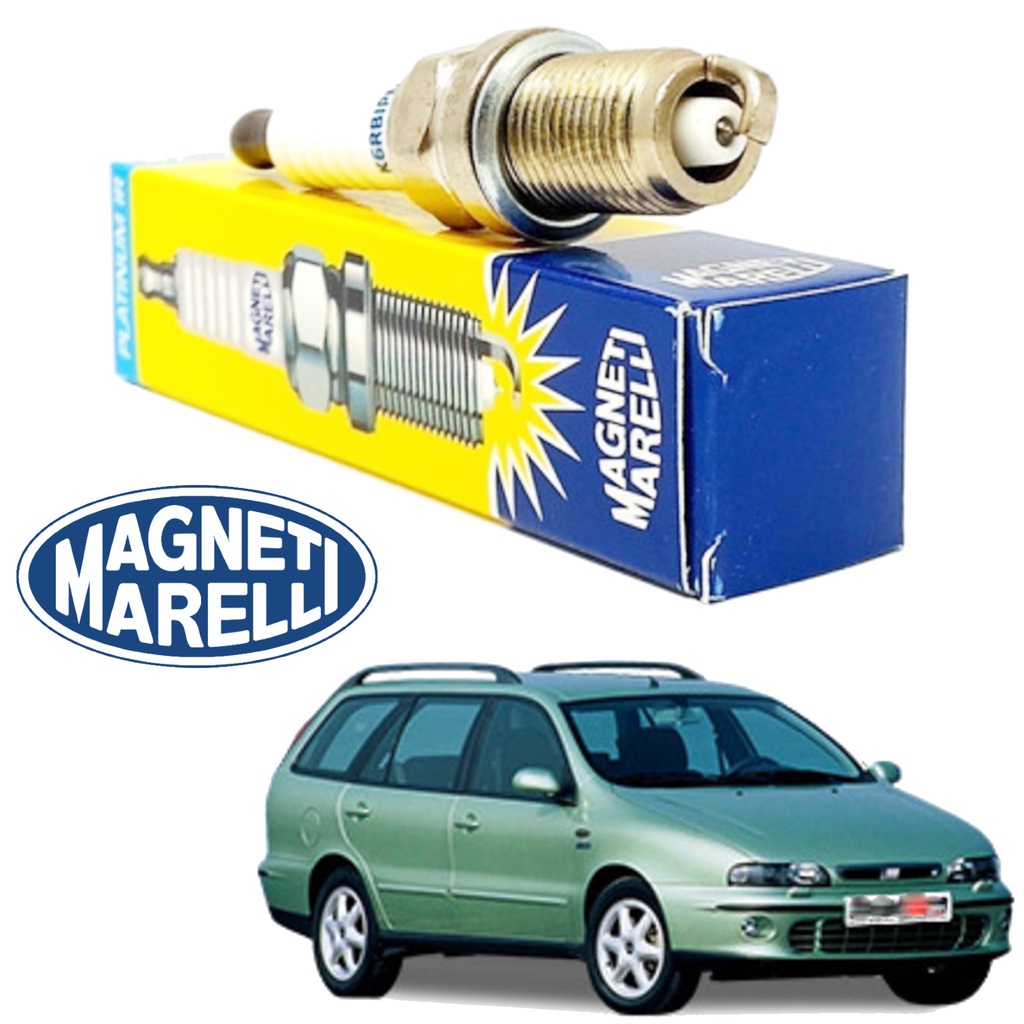 Vela De Ignição Fiat Marea Weekend 1.8 16v 2.0 e  2.4 20v Gasolina - 1998 A 2004 - 1 Vela em Oferta na Shopee