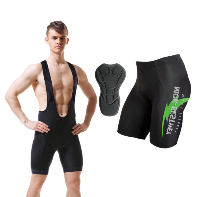 Kit Bretelle E Bermuda Ciclismo Bike Mtb Speed Com Forro Multigomos De Dupla Camada De Alta Densidade D90