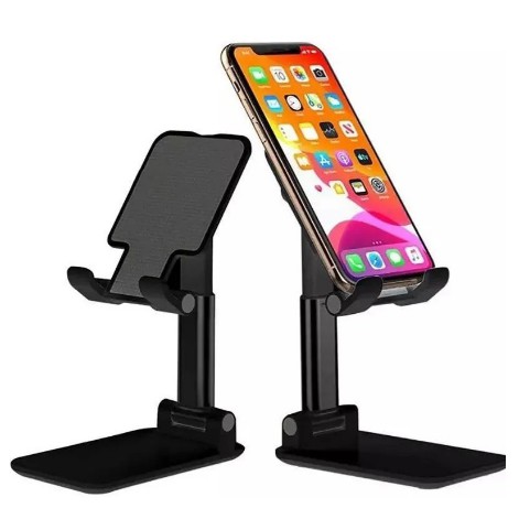 Suporte Para Celular E Tablet Dobrável Ajustável Apoio Mesa