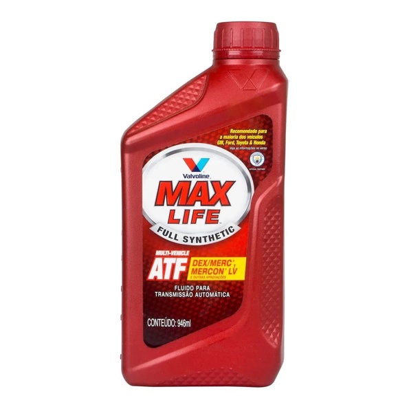 Oleo Câmbio Automático Valvoline Atf Max Life Transmissão