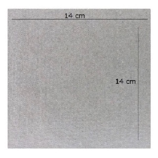 Tampa de Mica Para Microondas 14x14