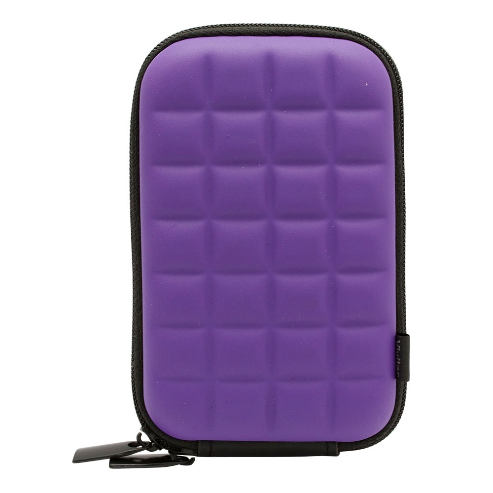 Estojo rígido para câmera digital compacta - Roxa