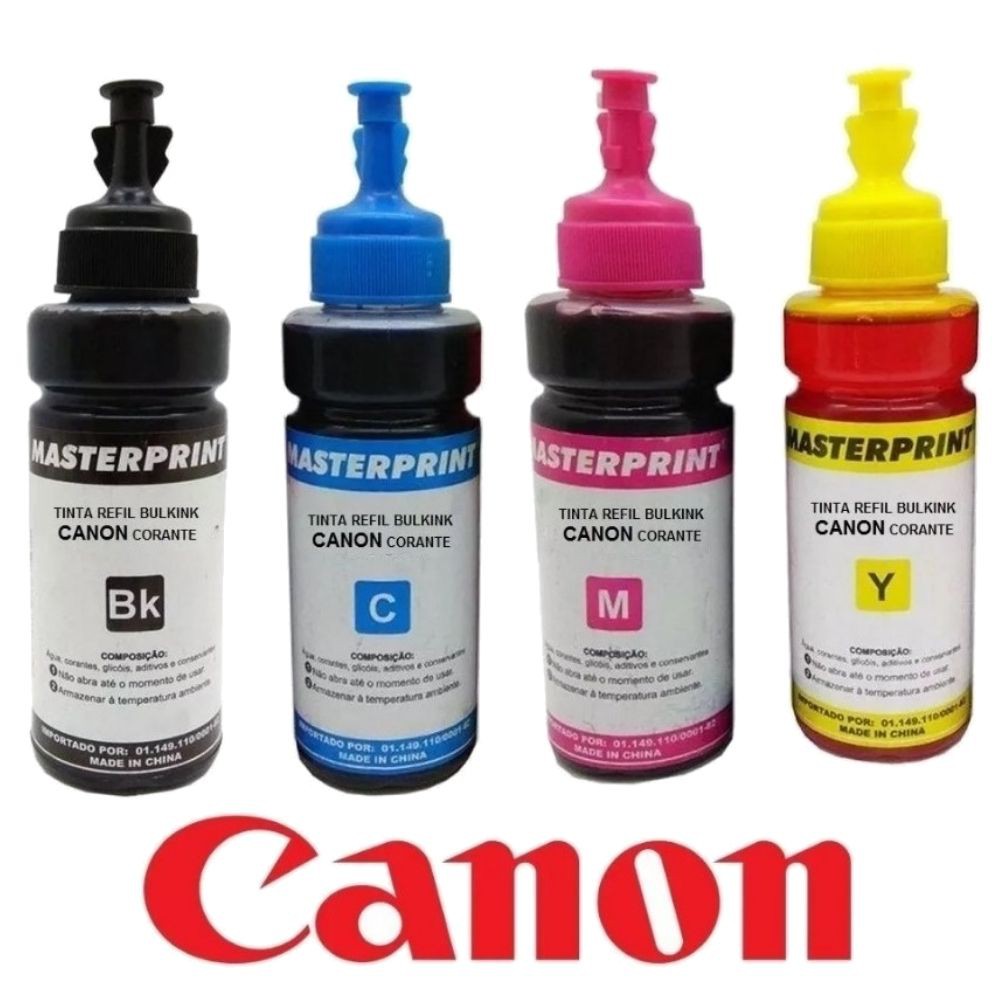 Tinta Compativel Masterprint Para Impressora Canon 100ml