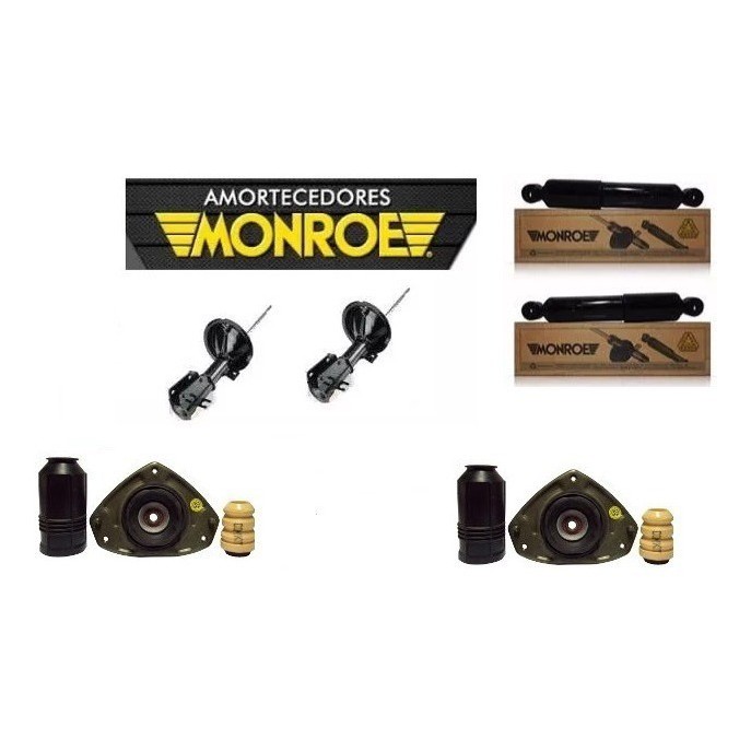 04 Amortecedores Monroe + Kit´s Marea / Brava 1.6 1.8