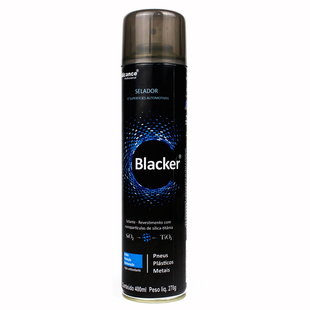 Selante Para Superfícies Automotivas Blacker 400ml Alcance Profissional