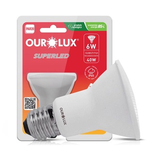 Lampada Led Par20 6W Bivolt E27 6500K Luz Branca Ip65