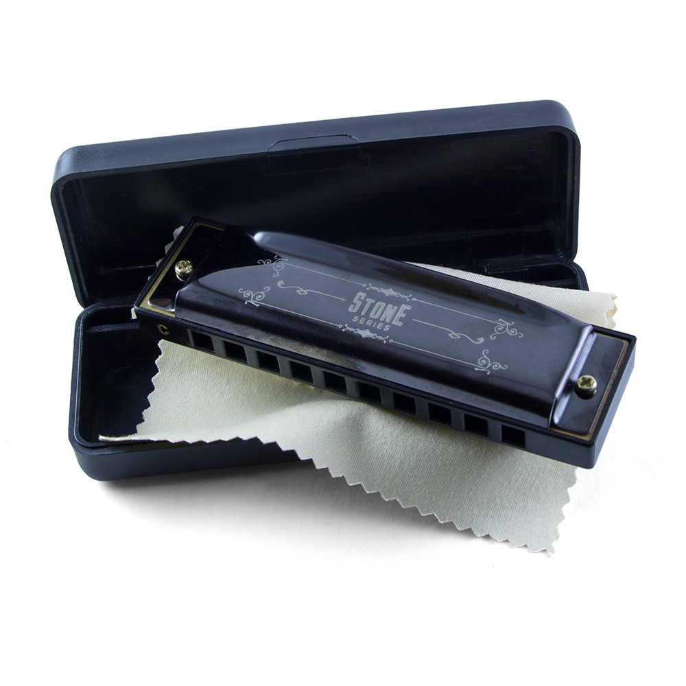 Gaita Diatonica Orleans Stone 10 Furos Afinação Em Dó (c) C/ Caixa Transporte Instrumento Sopro Gaita Diatonica Orleans Stone 10 Furos Afinação Em Dó (c) C/ Caixa Transporte Instrumento Sopro