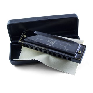 Gaita Diatonica Orleans Stone 10 Furos Afinação Em Dó (c) C/ Caixa Transporte Instrumento Sopro em Oferta na Shopee