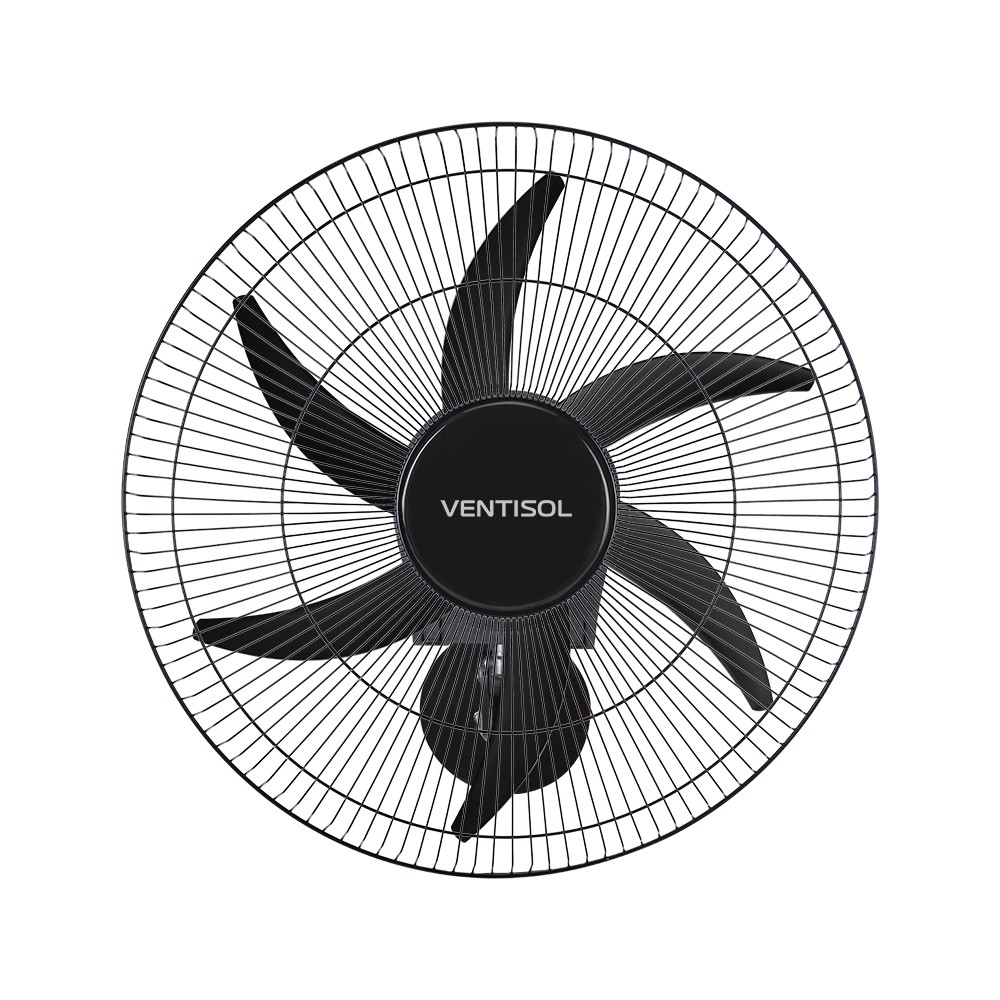 Ventilador de Parede Ventisol Turbo 6 Steel Osc, 6 pás, 50cm, 200w - Bivolt