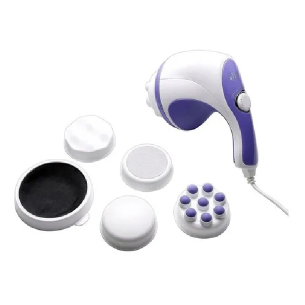 Massageador Orbital Elétrico 360° Relax Spin Tone Celulite Esfoliante Diminui Flacidez Queima de Gordura