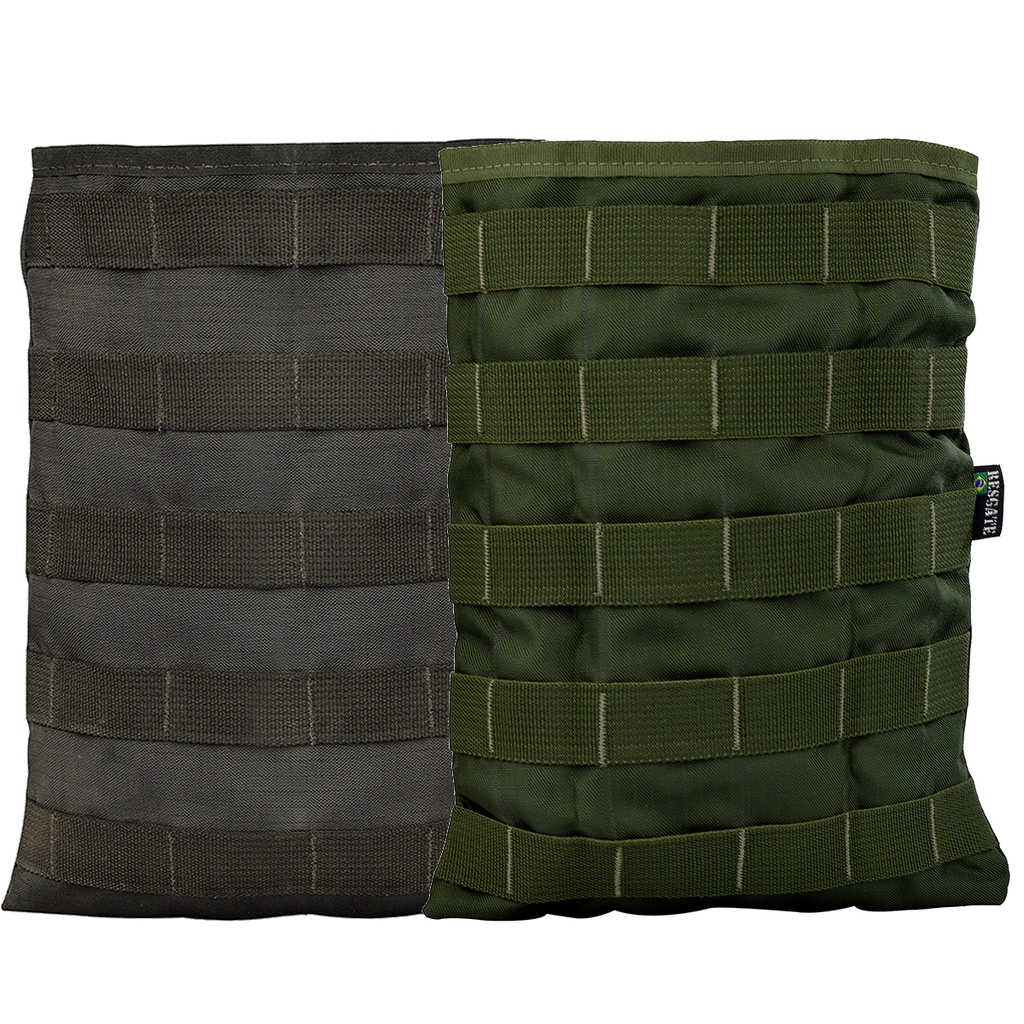 Drop Mag Saco de Descarte 5 Litros Ripstop Reforçado Sistema Molle Para Colete E Cinto