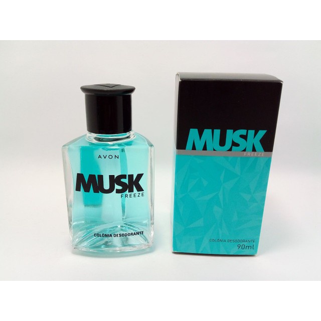 perfume colonia avon musk freeze 90ml | Shopee Brasil