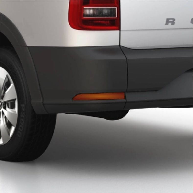Refletivo Adesivo Saveiro Robust G7 Refletor Do Para-choque Traseiro Acessórios Carro MRMAGOO.