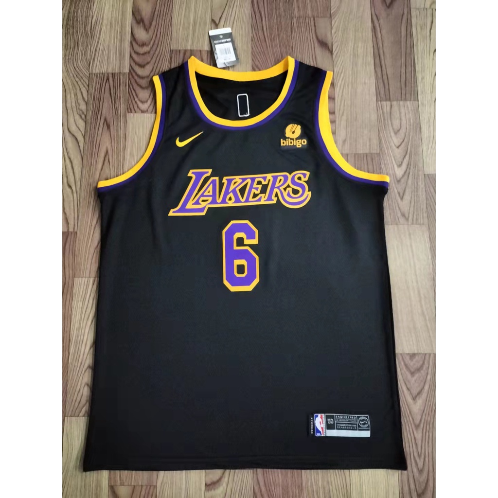 Camiseta Lakers Negra (6) James - Casa Desport