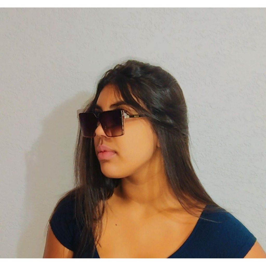 Lindo Óculos Feminino De Sol-ch + Case e Flanela