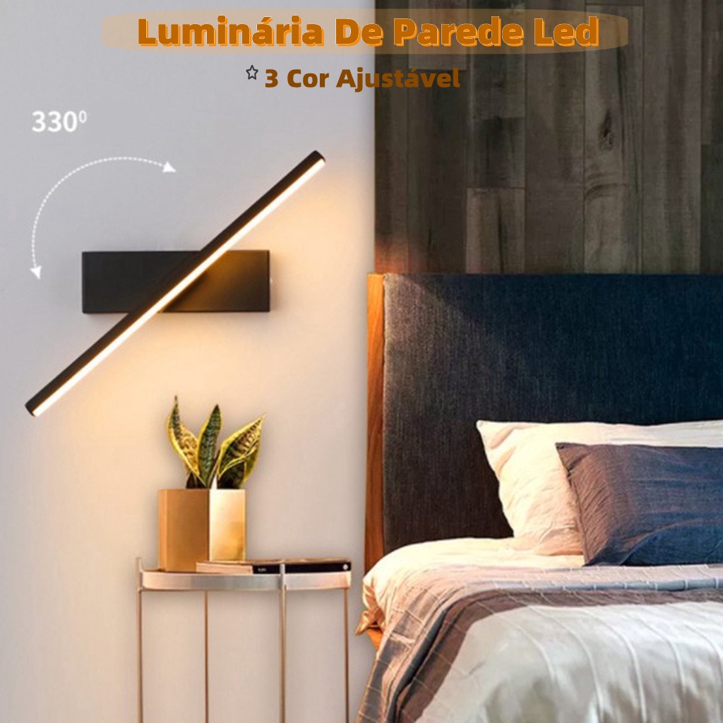 Lámpara De Pared LED Recargable USB Luz Nocturna Táctil Regulable
