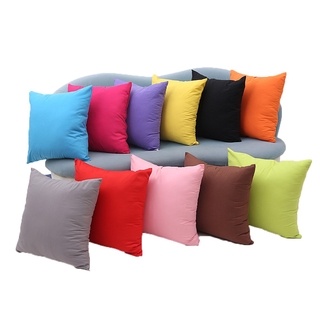 Almofada cheia completa 40x40 com colorida varias cores Oxford nacional em Oferta na Shopee