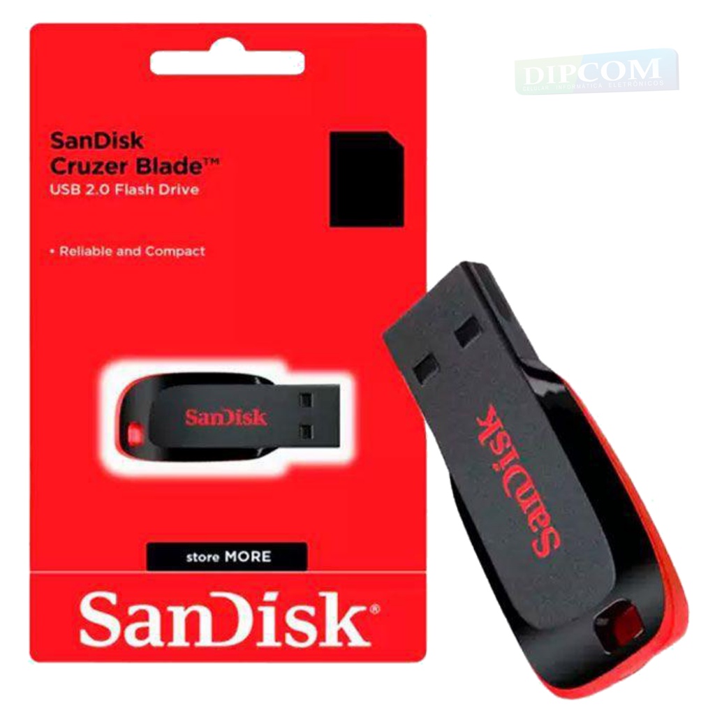 Pendrive Original Sandisk 8g 16g 32g 64g - Recuse imitações