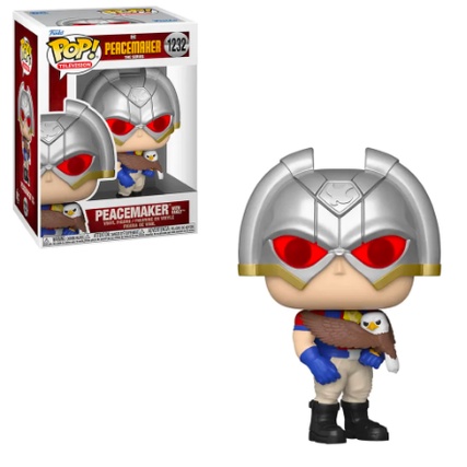 Funko Pop Peacemaker Peacemaker W/eagly 1232 Novo Original em Oferta na Shopee