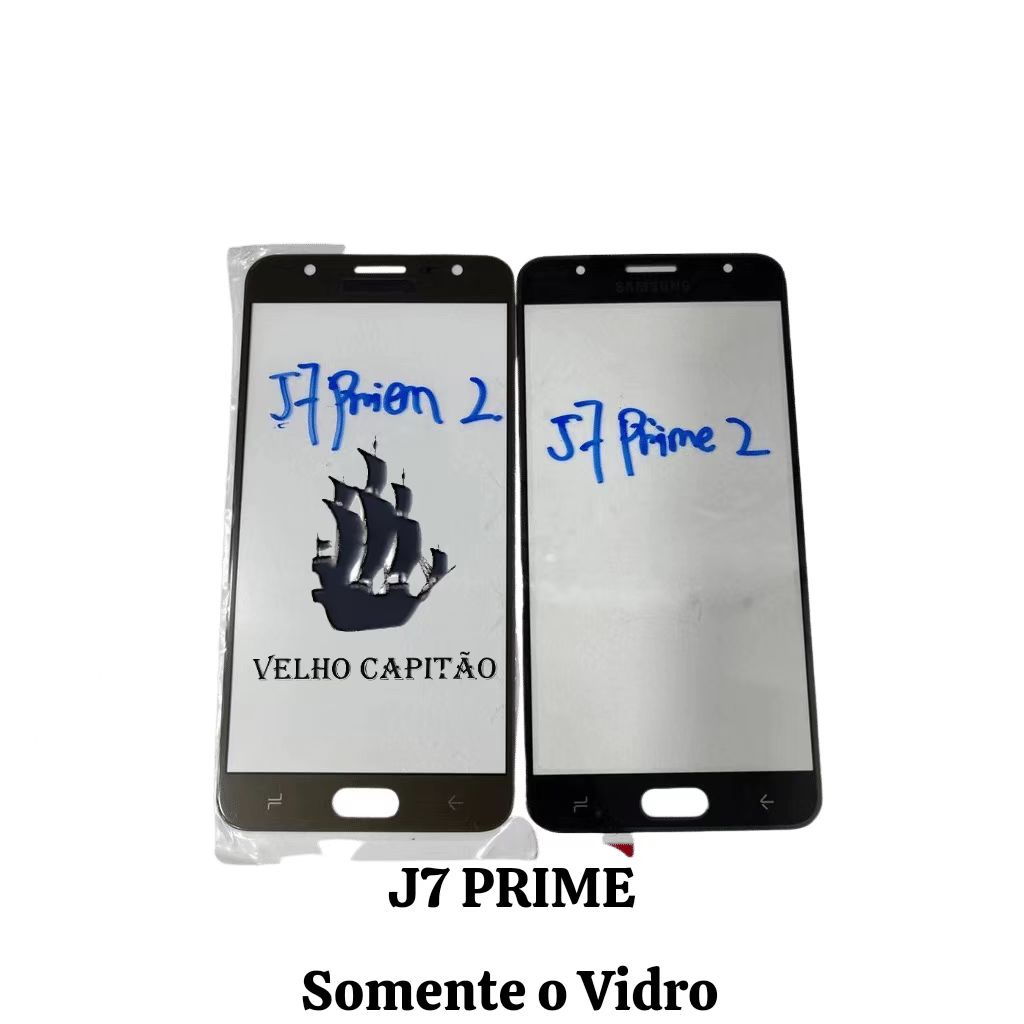 Vidro frontal Da Tela Samsung J7 prime 2(Somente o vidro para recupera tela com vidro quebrado)