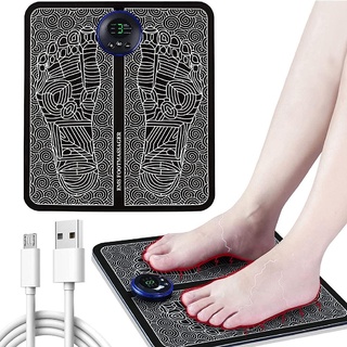 Tapete Massageador Para Pés Fisioterapia Ems Pro Eletroestimulador Linha Premium