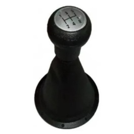 Coifa Manopla Prata Câmbio Gol Parati G3 2000 A 2005 Aro Pto