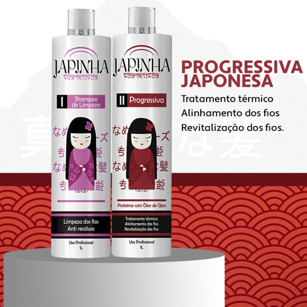 Progressiva Japonesa Liso Extremo Japinha Alisamento Japonês De Alta Performance