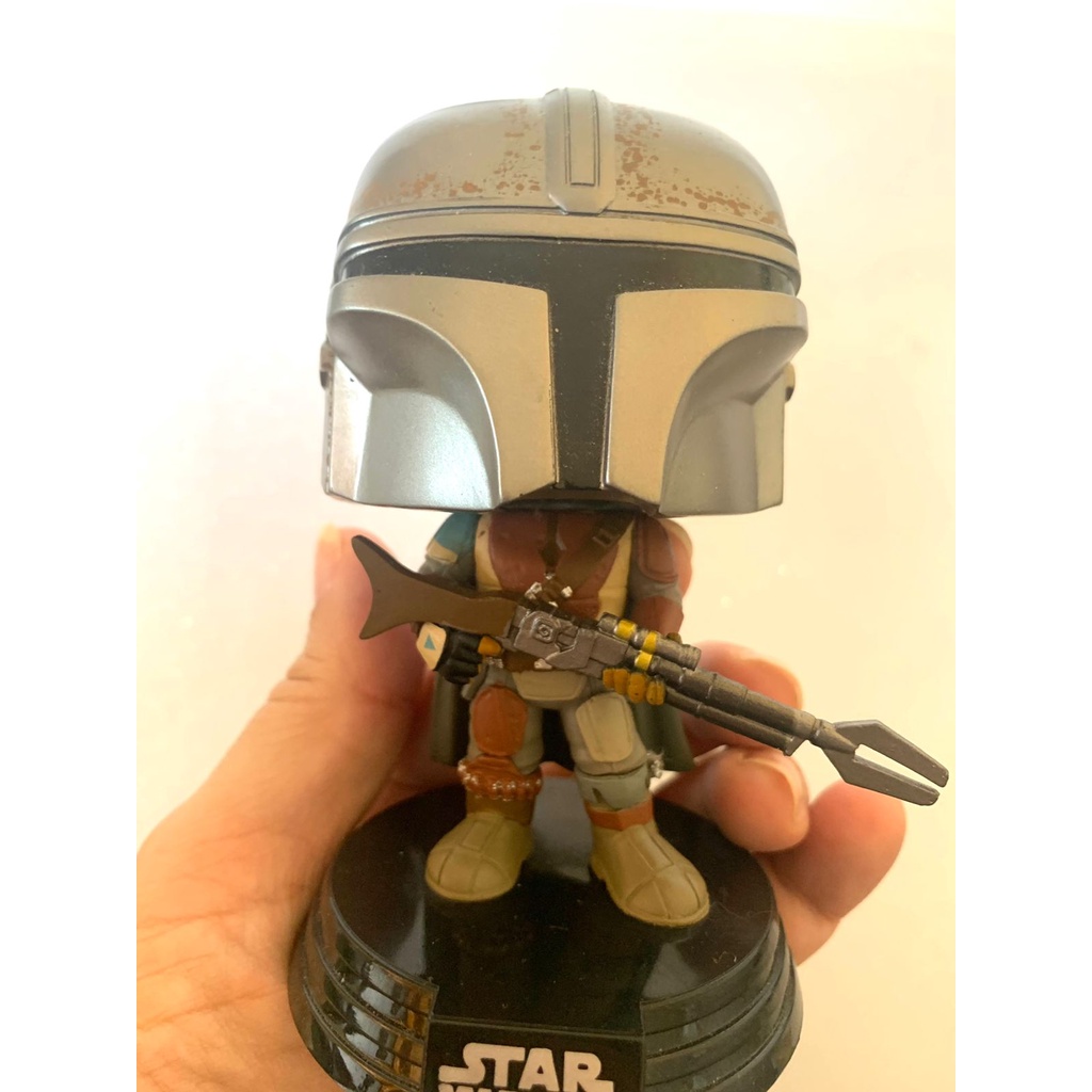 Funko Pop 326 Mandalorian The Mandalorian Star Wars Original - Sem Caixa