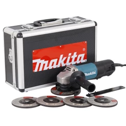 Esmerilhadeira Angular 115mm 720 Watts com Maleta + 5 Discos GA4534KX Makita