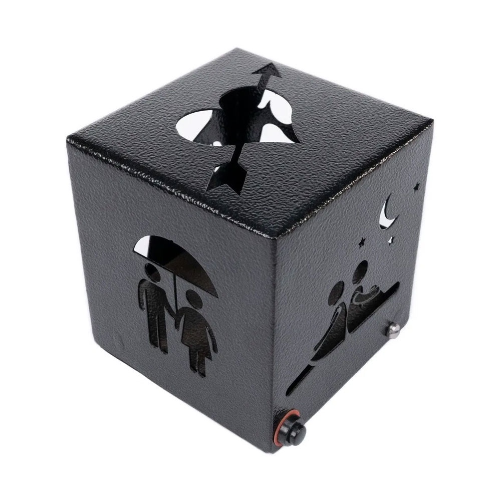 Presente Luminária Refletora De Mesa Modelo Companheiro Preta