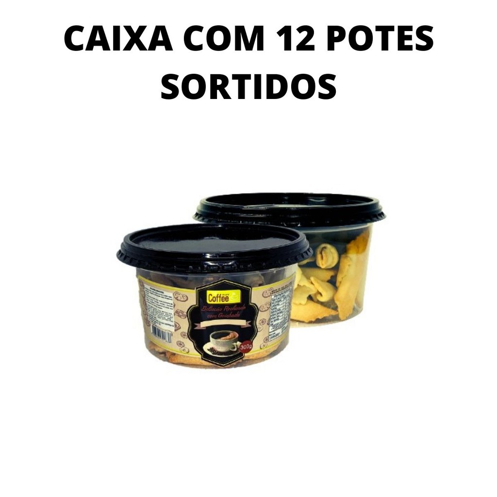 Potes Biscoito Mineiro Amanteigado Sortidos Deliciosos Shopee