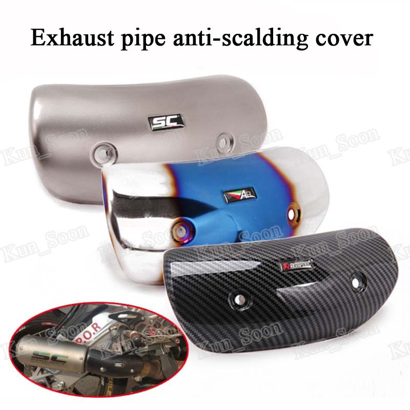 Capa Para Tubo De Escape De Motocicleta Anti-Queimadura